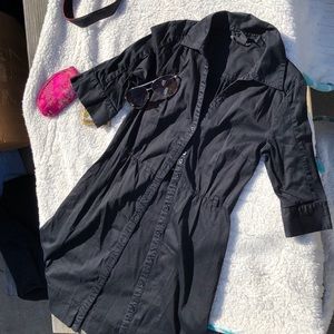 H&M | Black Shirt Dress